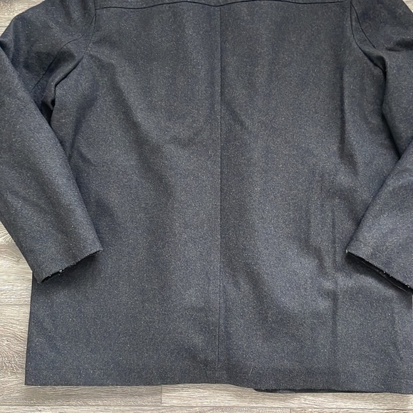 Andrew Marc | Mens Mid Length Wool Water Resistant Inner Bib Jacket XXL Charcoal - Picture 9 of 13